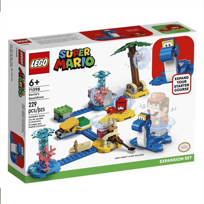 Lego Super Mario Dorrie’s Beachfront Expansion Set 71398